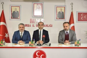 Bursa'da AK Parti ve MHP teşkilatlarından birlik beraberlik mesajı