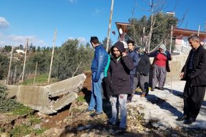 Heyelan y&uuml;z&uuml;nden &ouml;l&uuml;m korkusu ile yaşıyorlar