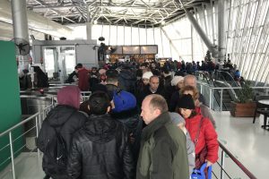 Bursa'da teleferikte s&ouml;mestr kuyruğu