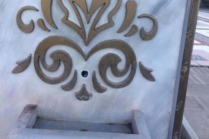 Bursa'da yenilenen &ccedil;eşmenin muslukları &ccedil;alındı
