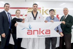 Milli tekvandocu Muhammed Polat'a Anka sponsor oldu