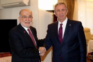 Mansur Yavaş'tan Karamollaoğlu'na ziyaret