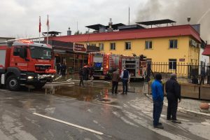 Yanan kuruyemiş fabrikasında zarar 5 milyon TL