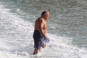 Antalya'da kışın deniz keyfi
