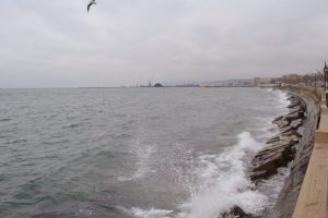 Marmara'da deniz ulaşımına poyraz engeli