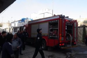 Soba patlamasında 3 kişi yaralandı