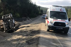Otomobil takla attı: 1 yaralı