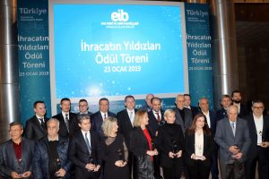 Deri sekt&ouml;r&uuml;nde ihracatın yıldızları &ouml;d&uuml;llendirildi