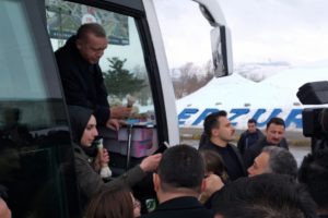 Cumhurbaşkanı Erdoğan, Erzurum'da