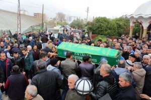 Hortumda hayatını kaybeden ASAT &ccedil;alışanına veda