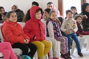 Yarıyıl tatilinde minikler şenlikte eğlendi