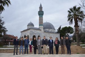 K&uuml;lt&uuml;r ve Turizm Bakanlığı heyetinden Bursa İznik'te inceleme