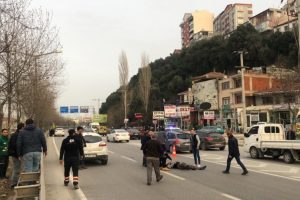 Bursa-İstanbul karayolundaki feci kaza kamerada