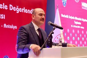 Bakan Soylu: 2018'de 20 tondan fazla uyuşturucu ele ge&ccedil;irdik