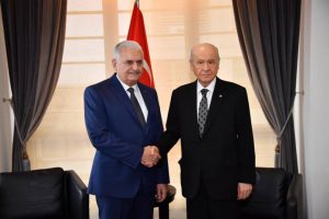 Bah&ccedil;eli'den Yıldırım'a ziyaret!