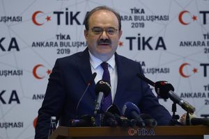 TİKA Başkanı &Ccedil;am: Devletimizin her noktada elinin uzandığı bir d&ouml;nemi yaşıyoruz