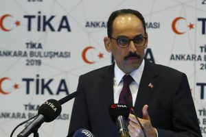 Kalın: "T&uuml;rkiye'nin d&uuml;nyanın hi&ccedil;bir b&ouml;lgesinde gizli g&uuml;ndemi yoktur"