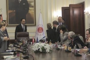 Adalet Bakanı G&uuml;l, BM &Ouml;zel Raport&ouml;r&uuml; Callamard'ı kabul etti