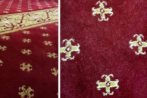 Bakanlık mescidindeki 'Gamalı Halı' isyan &ccedil;ıkardı