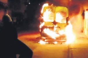 &Ouml;fkeli sevgili ara&ccedil; yaktı, PKK 'Biz yaptık' dedi!
