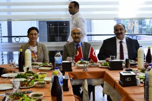 İŞKUR Genel M&uuml;d&uuml;r&uuml; Uzunkaya işverenleri dinledi