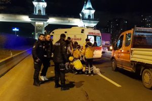 Karşıya ge&ccedil;erken canından oldu