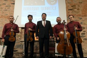 Bursa'da Oda M&uuml;ziği Festivali'nde Borusan Quartet coşkusu