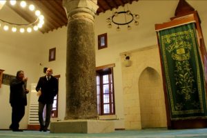 Tarihi Sarımiye Cami yeniden ibadete a&ccedil;ıldı