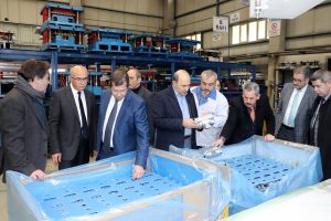 Bursa'nın &ouml;nemli fabrikası YEPSAN'a ziyaret