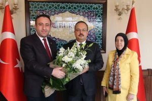 AK Parti Osmangaz'den Bursa Valisi Canbolat'a ziyaret