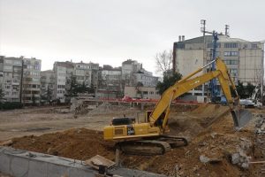 AKM'de kazık &ccedil;akma ve hafriyat &ccedil;alışmaları başladı