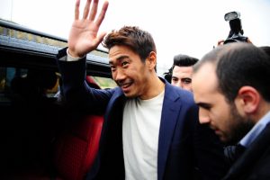 Kagawa Beşiktaş i&ccedil;in İstanbul'da
