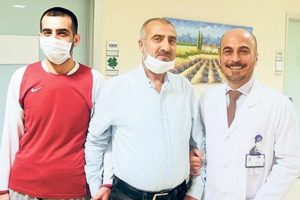 Oğlundan yapılan nakille iki probleminden de kurtuldu!