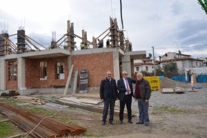 Bursa İznik'te Millet Camii y&uuml;kseliyor