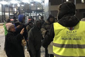 Amerika Zekat Vakfından Chicago'daki evsizlere yardım