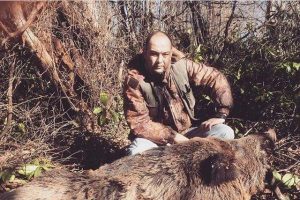 Karadeniz'de yaban domuzu avı