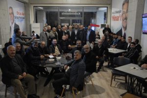 CHP Bursa Nil&uuml;fer Belediye Başkan Adayı Erdem'e destek ziyaretleri s&uuml;r&uuml;yor