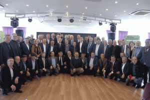 CHP Bursa Nil&uuml;fer Belediye Başkan Adayı Erdem, muhtarlarla buluştu