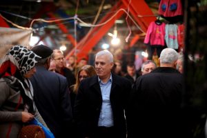 Bozbey Bursa'da esnafla buluştu