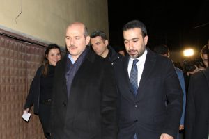 Bakan Soylu'dan şehit ailesine ziyaret