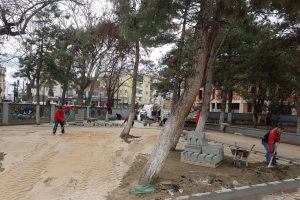 Bursa G&uuml;rsu'da okullara bakım yapıyor