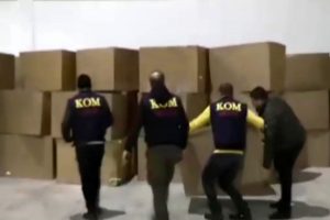 29 milyon 520 bin ka&ccedil;ak makaron ele ge&ccedil;irildi