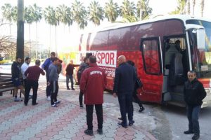 Hatayspor, Galatasaray ma&ccedil;ı i&ccedil;in yola &ccedil;ıktı