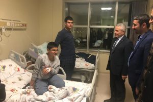 Hastaneye başvuranların sayısı 1300'e y&uuml;kseldi