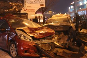 Giresun'da zincirleme kaza: 6 yaralı