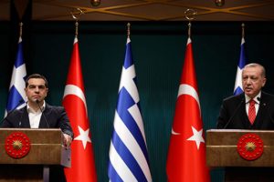 Cumhurbaşkanı Erdoğan ve &Ccedil;ipras'tan ortak a&ccedil;ıklama