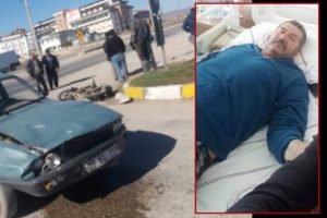 Oğlunun kaza ge&ccedil;irdiğini duyunca kalp krizi ge&ccedil;irdi!