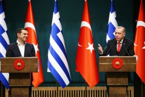 Yunan basını Erdoğan-&Ccedil;ipras g&ouml;r&uuml;şmesini manşetten verdi