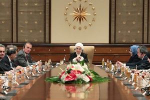 Emine Erdoğan, ABD'li iş insanlarından oluşan heyeti kabul etti