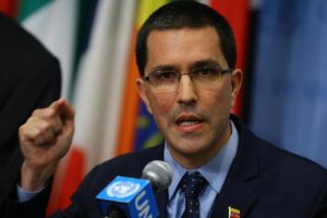Venezuela Dışişleri Bakanı Arreaza, Mogheri'nin temsilcisini kabul etti